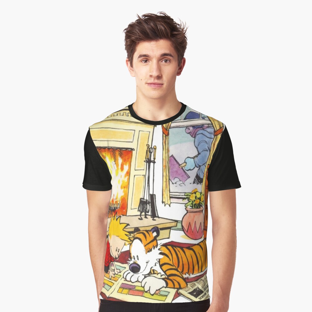 Vista previa del artículo con la obra «Camiseta gráfica», diseñado y vendido por Asafasyifa.