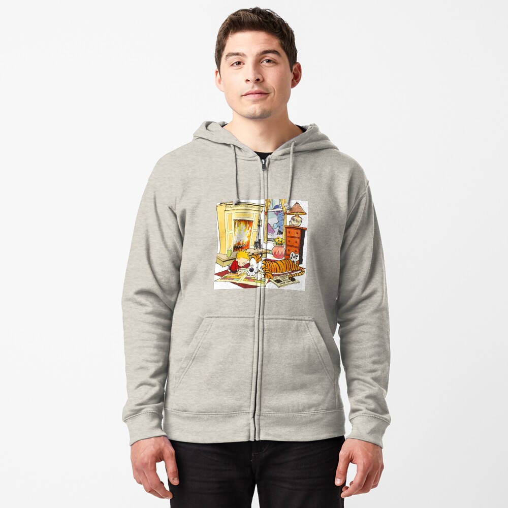 Vista previa del artículo con la obra «Sudadera con capucha y cremallera», diseñado y vendido por Asafasyifa.