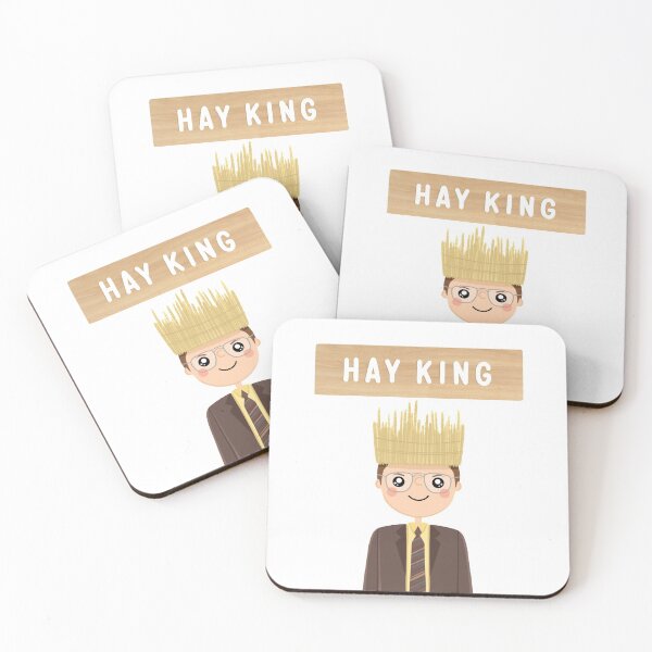 Item preview, The Office Dwight Hay King designed and sold by cutermelon.