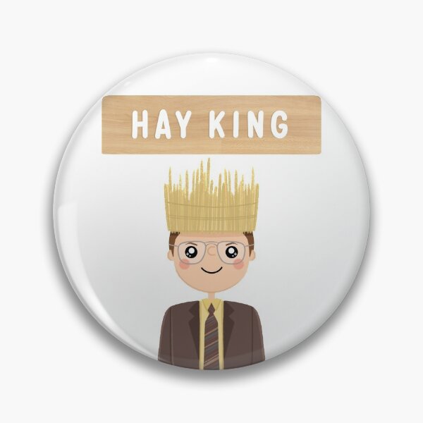Item preview, The Office Dwight Hay King designed and sold by cutermelon.
