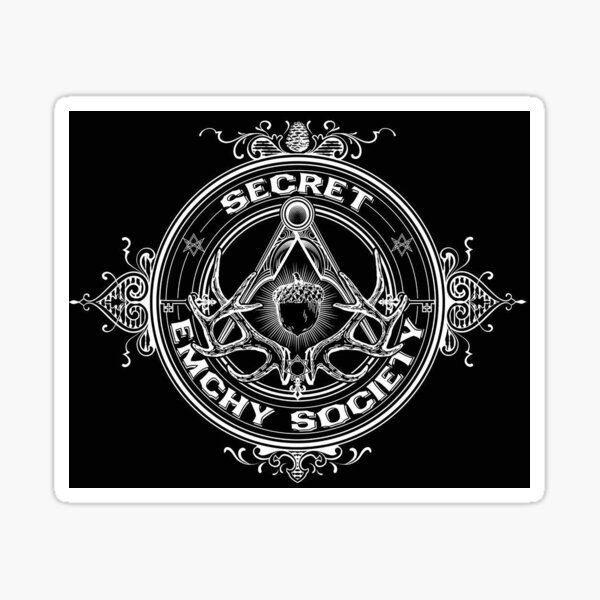 Secret Emchy Society - Classic Logo Sticker