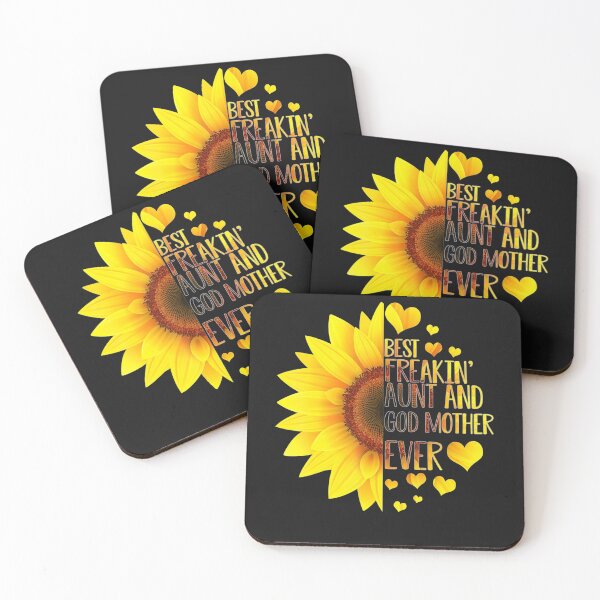 Item preview, Best Freakin Aunt Godmother Ever Sunflower designed and sold by popeadams.