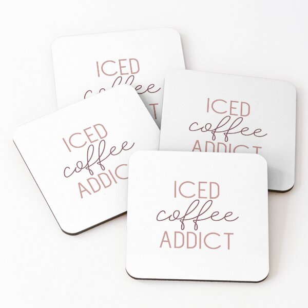 Item preview, Iced coffee addict designed and sold by OliveNAmethyst.