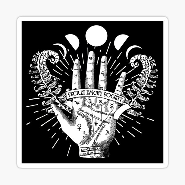 Item preview, Secret Emchy Society - Fortune Telling Ferns designed and sold by emchy.