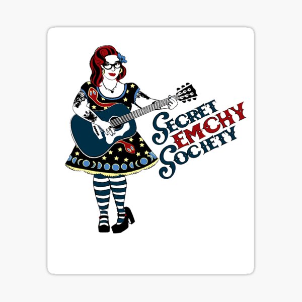 Secret Emchy Society - Rockabilly Sticker