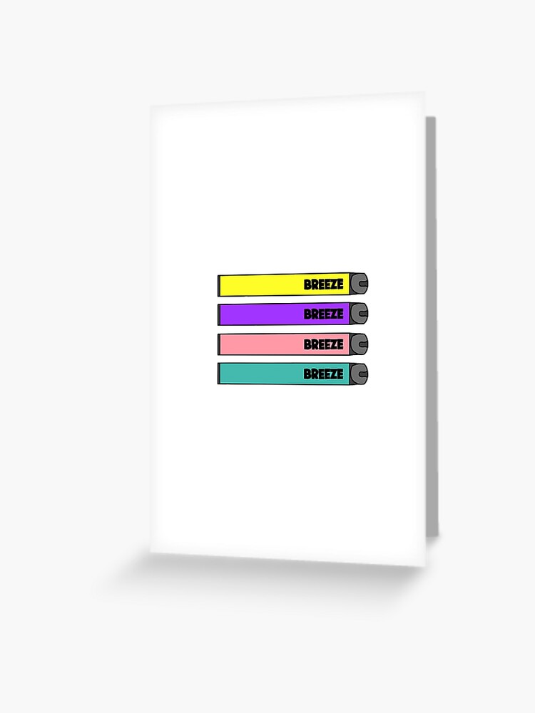 Breeze vapes" Greeting Card for Sale by jordynlove24 | Redbubble Breeze vapes" Greeting Card for Sale by jordynlove24 | Redbubble