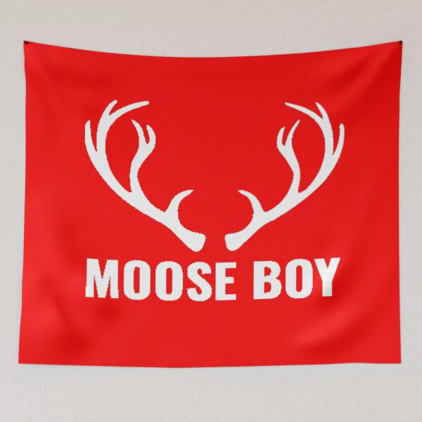 Item preview, MOOSE BOY WHITE/RED/GREY/ORANGE designed and sold by PLANTONE.