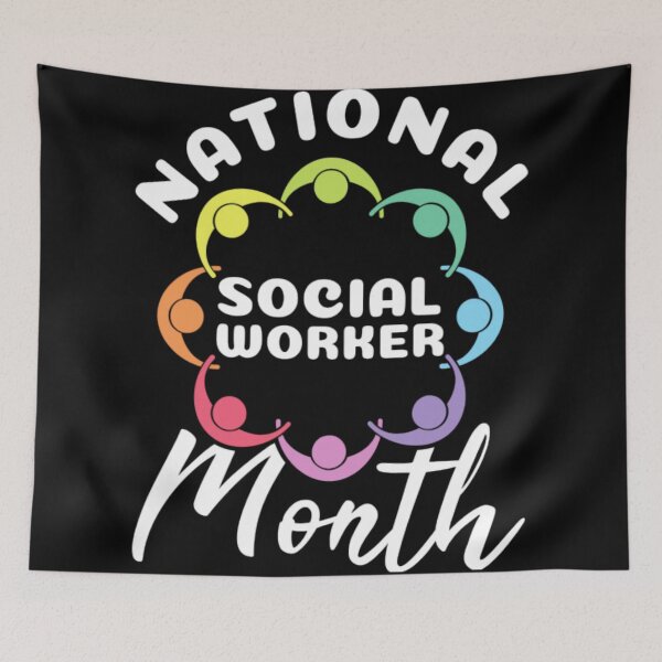 Item preview, National Social Worker Month  designed and sold by LuraLynda.