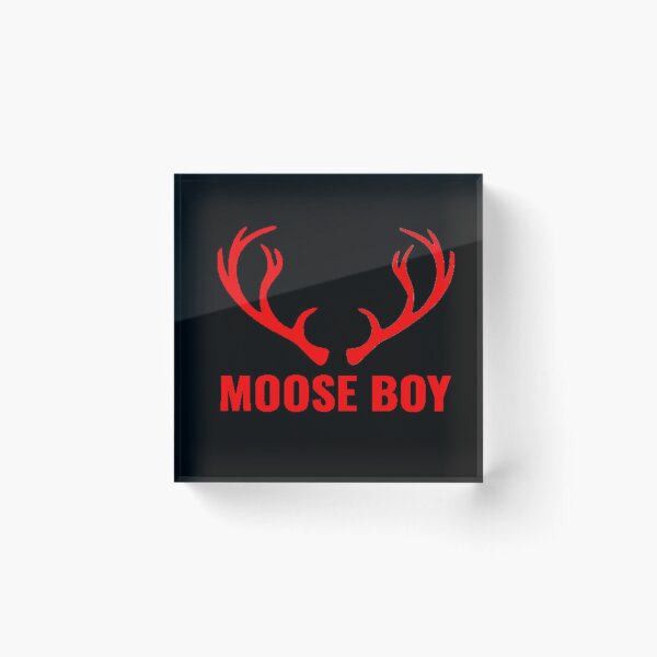 Item preview, MOOSE BOY RED/BLACK designed and sold by PLANTONE.