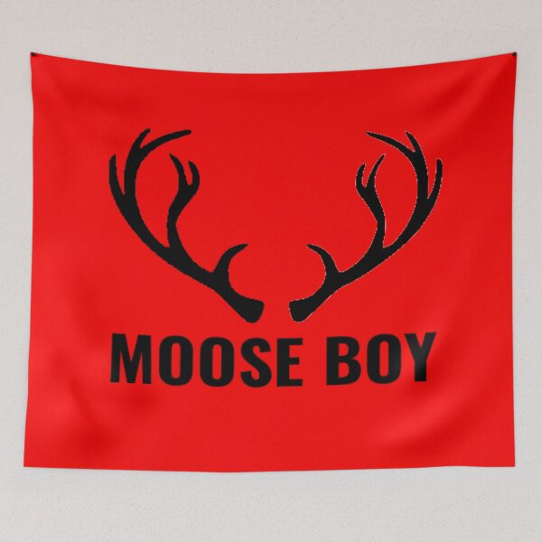 Item preview, MOOSE BOY BLACK/RED/GREY/ORANGE designed and sold by PLANTONE.