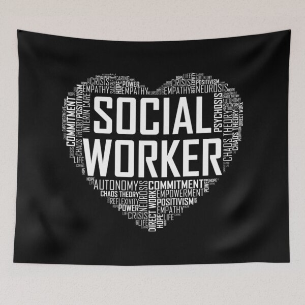 Item preview, National Social Worker Month Heart  designed and sold by LuraLynda.