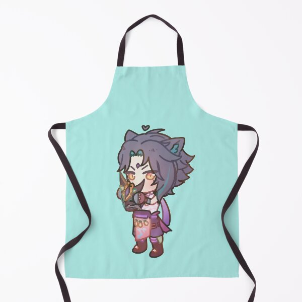 Item preview, Xiao Genshin Impact Catboy Chibi designed and sold by Chacken.