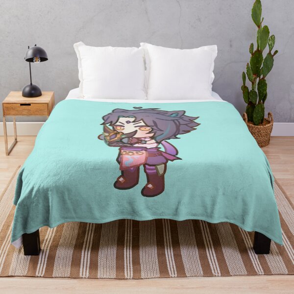 Item preview, Xiao Genshin Impact Catboy Chibi designed and sold by Chacken.