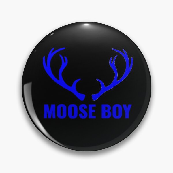Item preview, MOOSE BOY BLUE/BLACK designed and sold by PLANTONE.