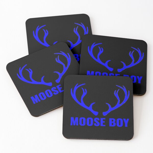 Item preview, MOOSE BOY BLUE/BLACK designed and sold by PLANTONE.