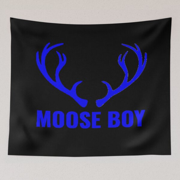 Item preview, MOOSE BOY BLUE/BLACK designed and sold by PLANTONE.