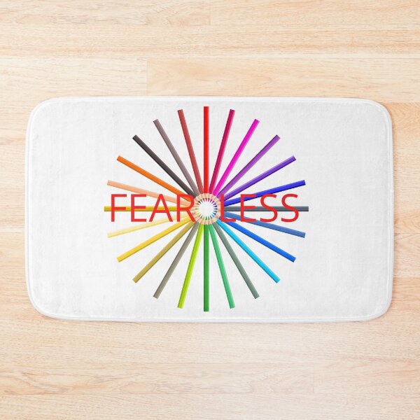 Item preview, Fearless multi color pencil wheel ,courage designed and sold by Mammanation.