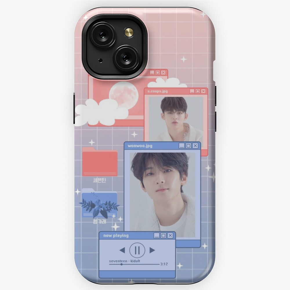 seventeen wonwoo and s ups windows inspired phone case