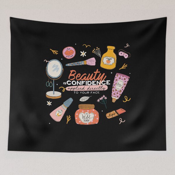 Item preview, Beauty is confidence applied directly to your face designed and sold by riccagarden.