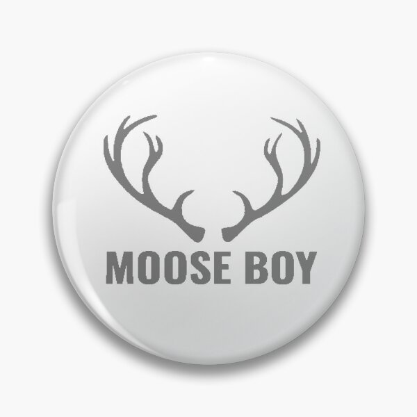 Item preview, MOOSE BOY GREY/WHITE designed and sold by PLANTONE.