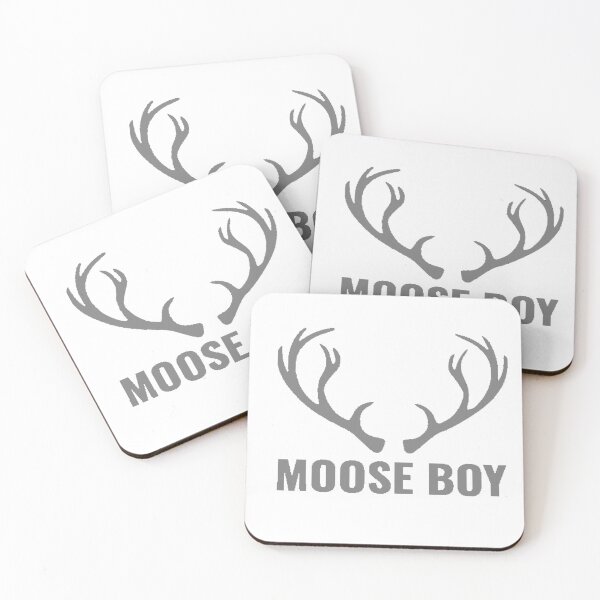 Item preview, MOOSE BOY GREY/WHITE designed and sold by PLANTONE.