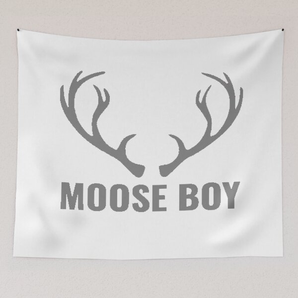 Item preview, MOOSE BOY GREY/WHITE designed and sold by PLANTONE.