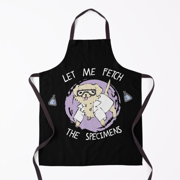 Item preview, Funny Lab Tech -- Black Version designed and sold by Alice Cheng.