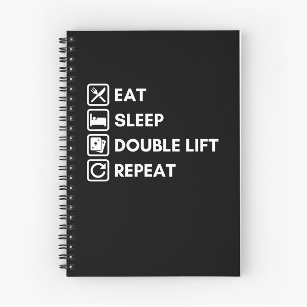 Item preview, Eat Sleep Double Lift Repeat Magic Trick designed and sold by DoubleLifted.