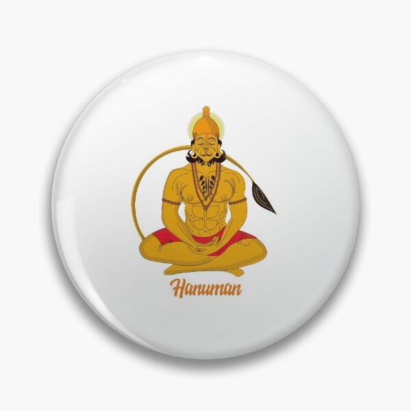 Item preview, Hanuman in meditation poster | Hanuman in meditation t-shirt  designed and sold by KARTICK DUTTA.