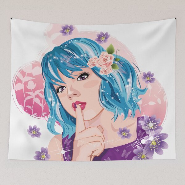 Item preview, Girl blue designed and sold by obscurite.