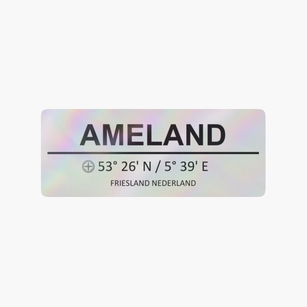 Aperçu de l'œuvre Ameland créée et vendue par ElsmanDesign.