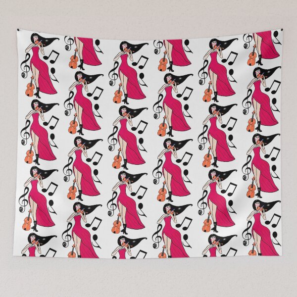 Item preview, Violinist designed and sold by Shirley cute art .