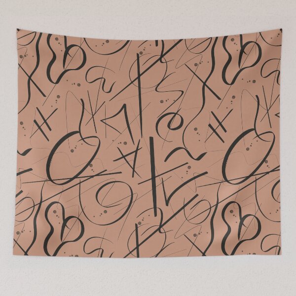 Item preview, Abstract geometric pattern  designed and sold by Mashusha-art.