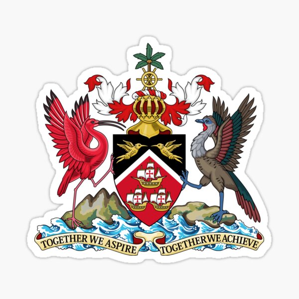 Artikelvorschau, Trinidad and Tobago Coat of Arms entworfen und verkauft von flagswag.
