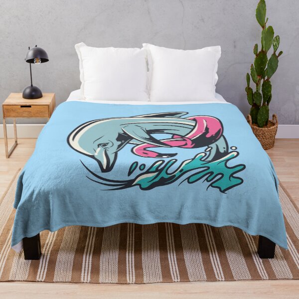 Item preview, Happy dolphin swim ring designed and sold by DerSenat.