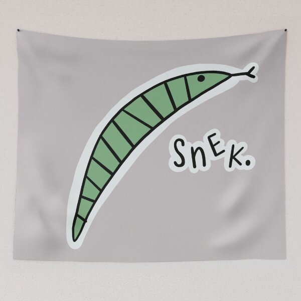 Item preview, Green Bean Snake designed and sold by QuirkyDooodles.