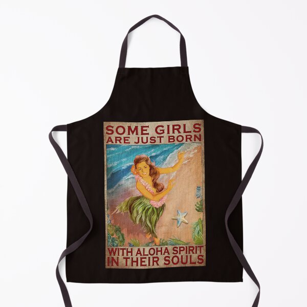 Item preview, Some girls are just born with aloha spirit in their souls designed and sold by Cisnerosf97.