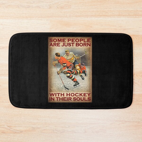 Item preview, Some people are just born with hockey in their souls designed and sold by Kendall188.