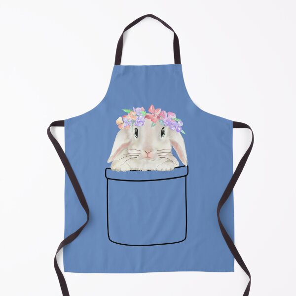 Item preview, Cute Bunny Rabbit with Watercolor Flowers, Baby Bunny~ T-Shirts ~ Stickers ~ Mugs designed and sold by StickerArtwork.