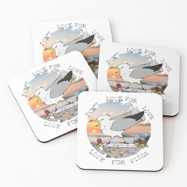 Item preview, Don't Look for Love, Look for Pizza designed and sold by Alice Cheng.