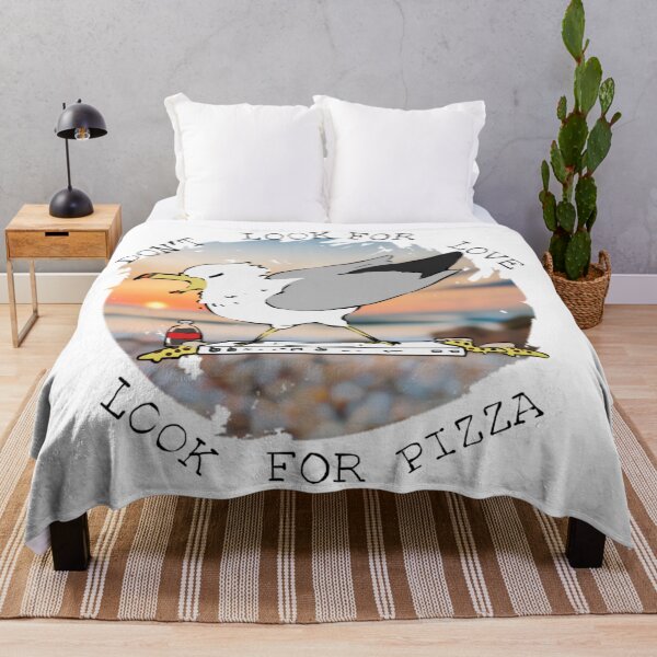 Item preview, Don't Look for Love, Look for Pizza designed and sold by Alice Cheng.