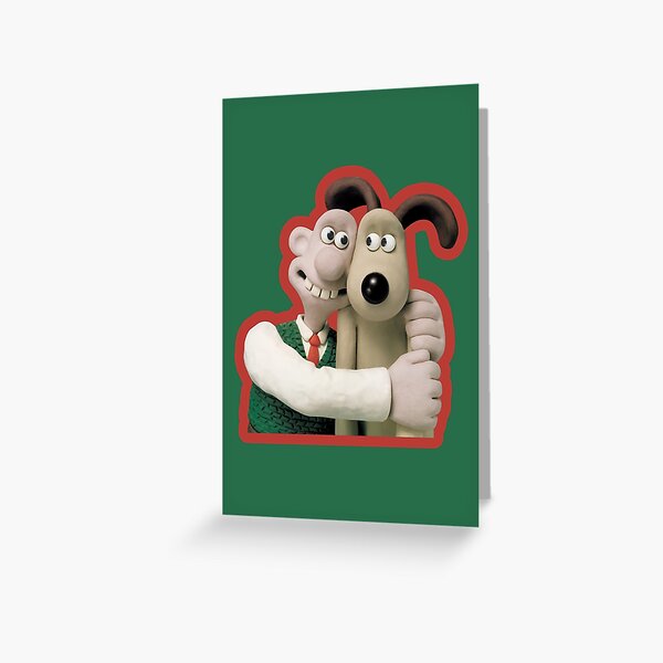 Wallace And Gromit Greeting Cards Redbubble