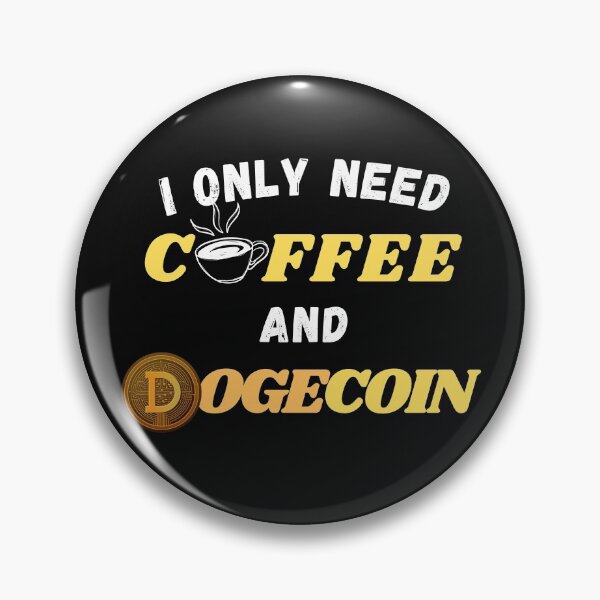 Item preview, coffee and dogecoin shirt designed and sold by Family Commerce.