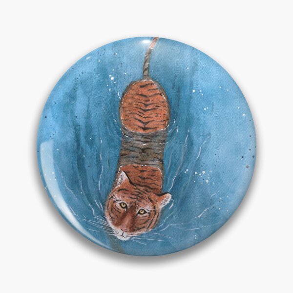 Item preview, Tiger in water designed and sold by J sora.