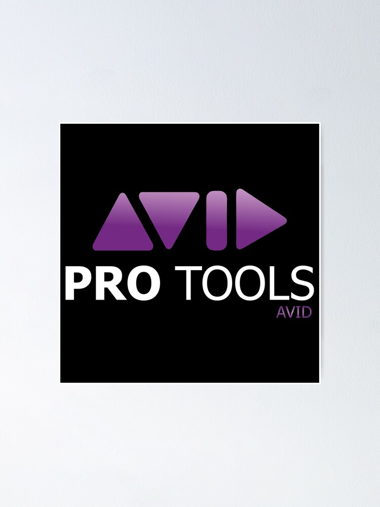 Elegant Pro Tools Logo Poster For Sale By Nomabilo Redbubble