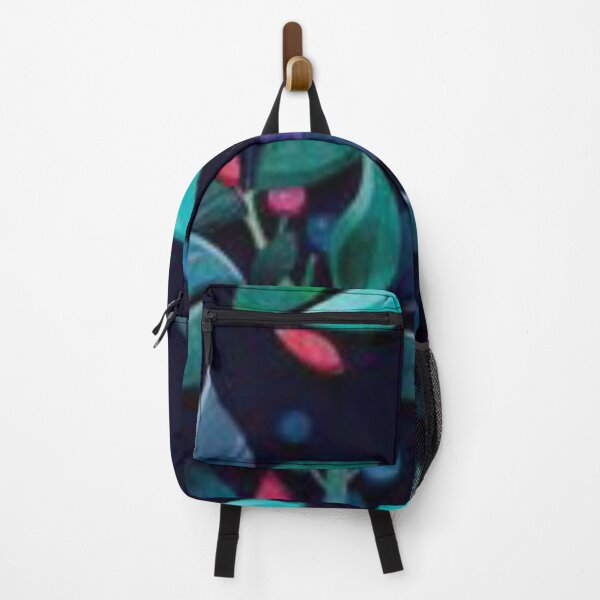 Item preview, Negro con estampado de hojas verdes designed and sold by Choiceimage.