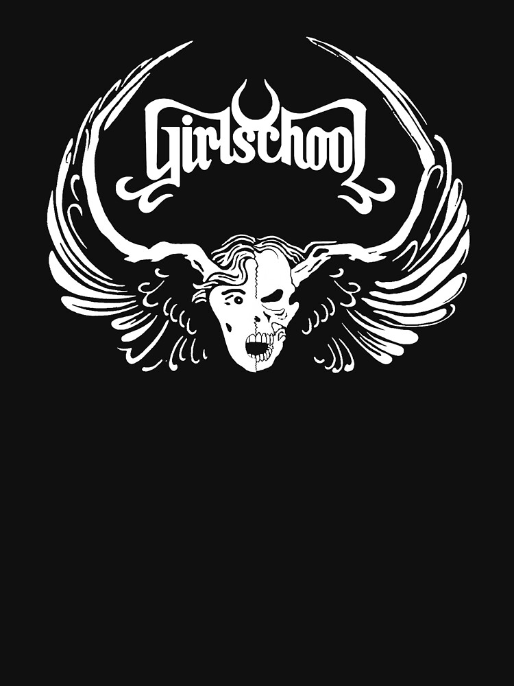 girlschool band t shirt