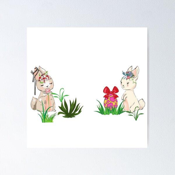 Item preview, Hangin With My Peeps Cute Bunny Easter Family designed and sold by Avani01.