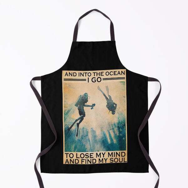 Item preview, Scuba Divers And into the ocean i go to lose my mind and find my soul designed and sold by Cooper73.