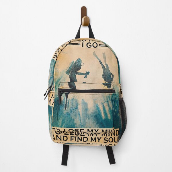 Item preview, Scuba Divers And into the ocean i go to lose my mind and find my soul designed and sold by Cooper73.